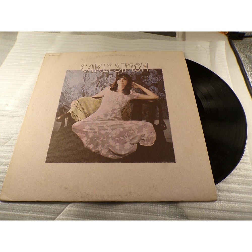 Carly Simon Self Titled Debut Vinyl LP 1971 Elektra EKS-74082 Folk Rock Record